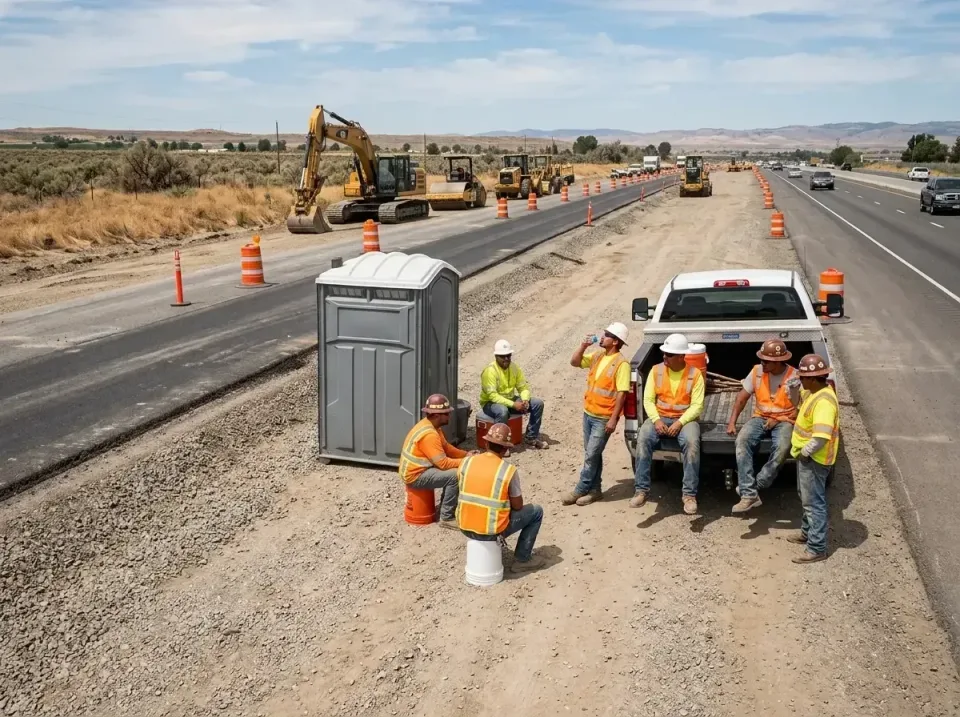 highway-road-construction-crew-007 — frequently asked questions, Porta Potty and Restroom Rentals in Terre Haute, IN